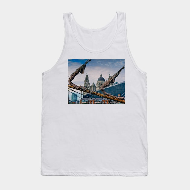 The Waterfront, Liverpool, England Tank Top by millroadgirl